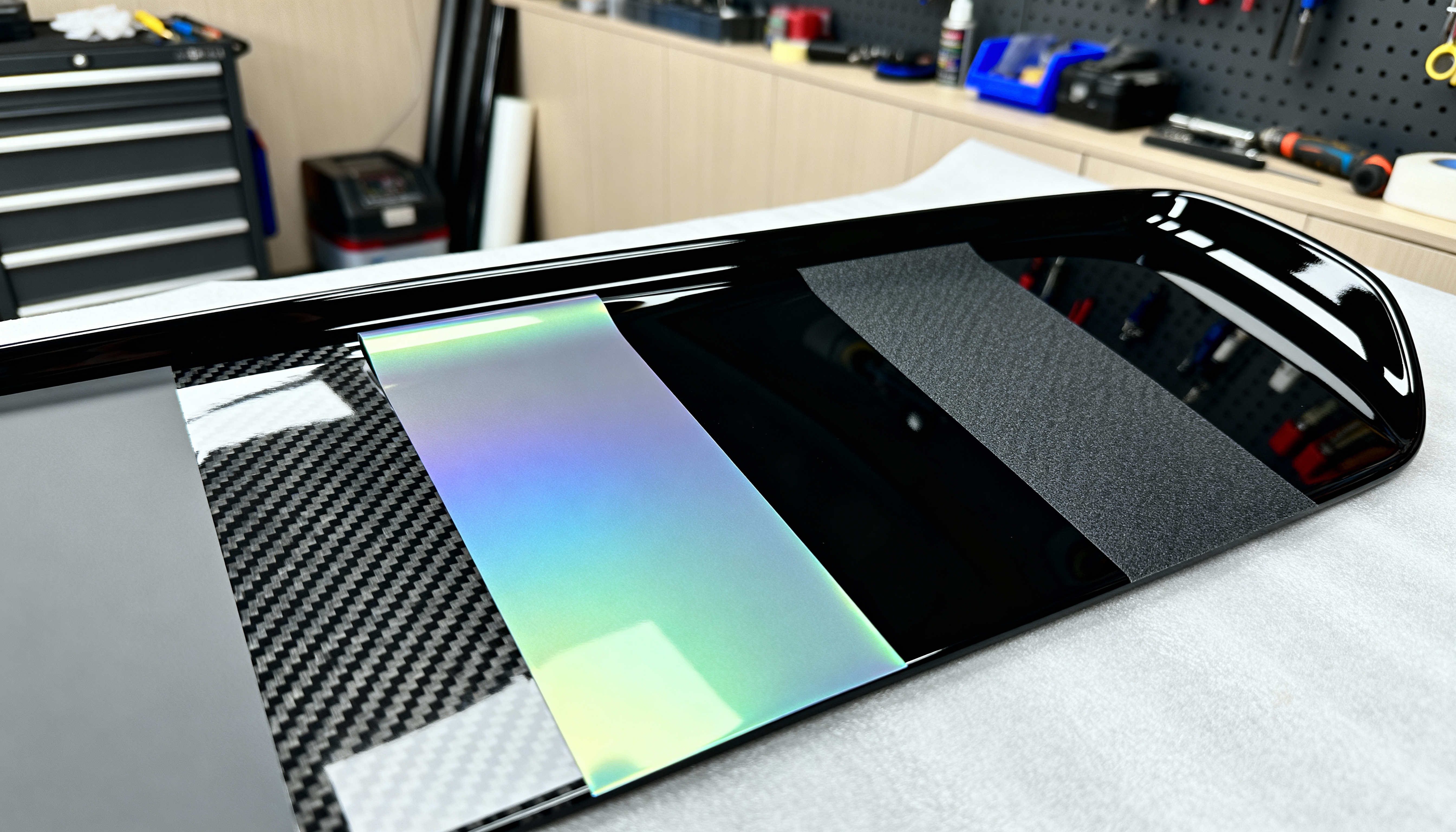 Rodzaje folii samochodowych - który typ wybrać? Kompletny przewodnik po PPF, kolorach i carbonie.