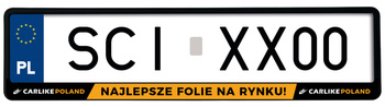 Ramki rejestracyjne CarLike - komplet 2 szt.