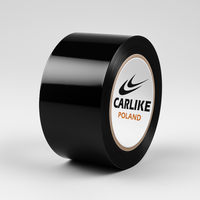 Taśma do dechromingu | Samoregenerująca, bez efektu skórki | Czarny Połysk 5cm x 17m